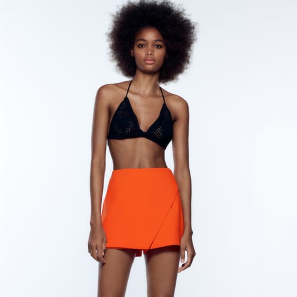 Zara asymmetrical skort BRAND NEW